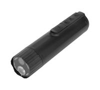 Cámara para Casco, Cámara de Acción WiFi 4K con Lente Gran Angular de 140° y Vídeo 1080P a 30, Luz Recargable para Bicicleta con 3 Modos, para Motocicleta, Bicicleta (Black)