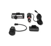 Cámara para Coche 1080P HD - Dashcam Coche con Pantalla 3.16", Lente Giratorio 360°, Detección Movimiento, Grabación en Bucle, Visión Trasera Automática, Negro