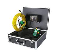 Cámara para Desagües, Cámara de alcantarillado 7 pulgadas 2 mm inspección tubería impermeable en endoscopio industrial Sistema cámaras detección videos TV 20M 50M(F9200-30M)