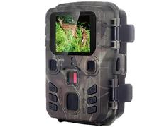 Cámara para jardín. Cámara de Vida Silvestre Caza rastreo Inalámbrica Bluetooth Visión Nocturna Movimiento Trampas for Foto(Support WiFi)