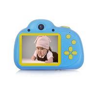 Cámara para Niños, Cámara Digital Recargable para Niños de 2,4 Pulgadas, Videocámara de 1080P con Tarjeta SD, Cámara Selfie para Niños Y Niñas de 3 a 12 Años.(Azul)