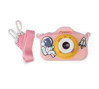 Cámara para Niños, Cámara Recargable para Niños Pequeños, Juguete de Grabación de Vídeo Temporizado de 20MP para Niños y Niñas (Pink)