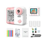 Cámara para niños con impresión instantánea: dispara ahora y obtén ahora, mini cámara deportiva HD, cámara portátil para niños, cámara digital 1080p