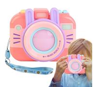 Cámara para niños pequeños: cámara de juguete, cámara simulada creativa Juguete educativo para niños de 3 años con diseño colorido, dispositivo interactivo de educación temprana que fomenta el desarro