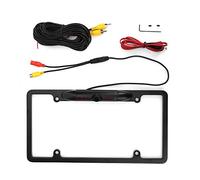 Cámara para placa de matrícula Monitoreo de respaldo Cámara de marcha atrás para matrícula americana Cámara de visión trasera para matrícula Visión nocturna infrarroja gran angular Asistencia en rever