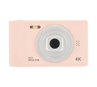 Cámara para Selfies LYEAA 4K HD con Pantalla IPS de 2,4 Pulgadas, Zoom de 8X y cámara con batería de 650 mAh para Viajes y Campus