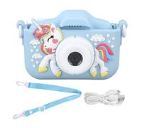 Cámara para Selfies para Niños, Linda Lente Dual, Fotografía con Enfoque Automático, Cámara Digital, Granero, Grabación de Vídeo, Juegos, Música, Juguete, Cámaras Instantáneas