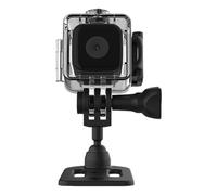 Cámara pequeña inalámbrica - Cámara portátil con WiFi, herramienta de reloj para interiores, monitor de visión nocturna HD con parte trasera magnética para grabación de área de bebé y mascota sin