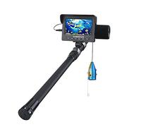 Cámara Pesca Submarina, Video Fish Finder 4.3 pulgada LCD Monitor 100 0tvl Kit de cámara de pesca bajo el agua 1 2pcs LED IR Luces for el invierno Hielo Lake Fishing Pesca(F008S-30M-IR)