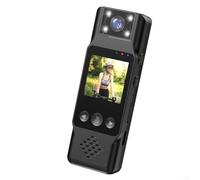 Cámara portátil 4K para coche, grabadora de video digital con gran angular de 115°, detección de movimiento y para uso corporal, integrado 120