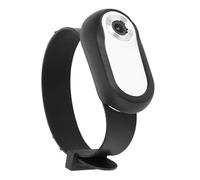 Cámara portátil con Cuello for Mascotas, minicámara de Pulgar batería Larga duración, 1080HD, for Deportes Ciclismo, grabadora for, 2024(White Collar)