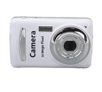 Cámara Portátil con Zoom de 16x y de Estabilización Multieje, Cámara Digital de Grabación de Vídeo 1080P para Selfies Personales, Cámara de Viaje (White)