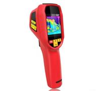 Cámara portátil de imágenes térmicas de mano con pantalla de 2.4 pulgadas, cámara IR de 240 x 240 para construcción, calefacción de suelo y auditoría de energía, rango de -20 a 550 °C, 15 paletas