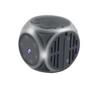 Cámara Portátil HD 1080P con Visión Nocturna Infrarroja y Detección de Movimiento. Videocámara de Seguridad Espia para la Seguridad del Hogar.