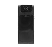 Cámara Portátil para el Cuerpo 4K HD WiFi Lente Magnética Giratoria de 180° Puerto de Tornillo de 1/4 de Pulgada 4 Luces de Visión Nocturna Cámara de Grabación de Video Corporal