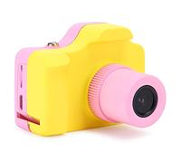 Cámara portátil para niños, cámaras de video digital para niños y niñas, cámara SLR con videocámara HD de 4640 x 3680, cámara para niños, juguetes, regalos de cumpleaños(Rosado)