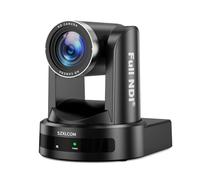 Cámara PTZ NDI completa, zoom óptico 20X 1080P 60FPS Transmisión en vivo Cámara NDI HDMI/SDI/USB 3.0 IP PoE cámara de videoconferencia para iglesia Live OBS, Facebook, YouTube Livestream, Full NDI no