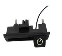 Cámara Radar Marcha Atrás Coche AHD 1080P Para Cayenne Para 958 2010-2015 170° Vista Trasera Coche Cámara Respaldo Estacionamiento(AHD720P-Trajectory)