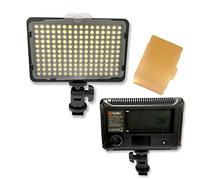 Cámara réflex digital de iluminación 176 Ultra Thin regulable cámara fotos/Studio Panel de luz LED cámara de vídeo lámpara de vídeo con filtros de