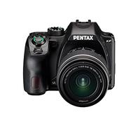 Cámara réflex Digital PENTAX KF APS-C, Kit 18-55 WR, Monitor LCD de ángulo Variable Resistente al Polvo y a la Intemperie, Color Negro
