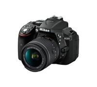 Cámara réflex - NIKON - D5300 - 24.2 Megapíxeles - Negro - Objetivo AF-P 18-55VR