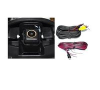 Cámara Reserva Cámara para VW para Polo para Beetle para EOS para T-roc para Gold para Fisheye 170° AHD 1080P Cámara Reversa Emblema Abatible Cámara Cajuela(For Go*lf6)