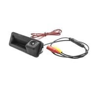 Cámara Respaldo Cámara Visión Trasera Coche Para Ford Para Fiesta MK6 Hatchback 2009-2017 Manija Maletero Estacionamiento En Reversa(D170 AHD 720P)