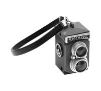 Cámara retro | Cámara SLR en miniatura | Decoración de modelo de cámara vintage | Adorno de cámara de accesorios de fotografía | Cámara digital 4K con tarjeta SD | Cámara dollh0use | Cámara digital