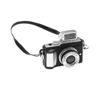 Cámara retro | Cámara SLR en miniatura | Decoración de modelo de cámara vintage | Adorno de cámara de accesorios de fotografía | Cámara digital 4K con tarjeta SD | Cámara dollh0use | Cámara digital