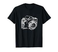 Cámara retro vintage cámara de fotos analógica fotografía Camiseta