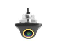 Cámara Reversa Cámara visión Trasera para Coche Lente Dorada Ojo pez 180°, AHD 1920x1080P Nocturna Full HD cámaras Delanteras para Marcha atrás vehículos Reversing Camera(1080P)