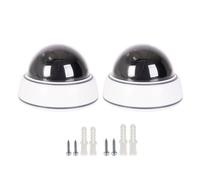 Cámara señuelo de ABS de alta simulación, resistente a la intemperie, prevención de robos, uso en interiores y exteriores, cámara falsa de disuasión de robo