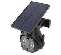 Cámara Simulada con Luces Solares, 300 LM, 3 Modos, Luces Solares con Sensor de Movimiento para Exteriores, Cámara de Seguridad Falsa con Energía Solar Impermeable para Porche,
