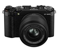 Cámara sin espejo Fujifilm X-M5 negra + lente de 15-45 mm nuevo