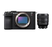 Cámara sin espejo Sony Alpha a7CR (negra) + Sony FE 50 mm f1.4 GM nuevo
