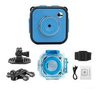 Cámara subacuática de juguete para niños, disfruta de experiencias fotográficas y videos HD 1080P (azul)