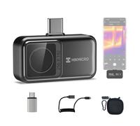 Cámara térmica HIKMICRO Mini2 Android, resolución IR de 256 x 192, Cámara termográfica, frecuencia de imagen de 25 Hz, gran angular de 50°, 49.152 píxeles, -20°C a 350°C, USB-C (no apta para iPhone)