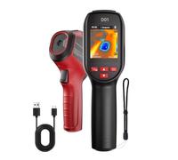 HIKMICRO D01 Cámara Térmica, Resolución Superiores 240x240, SuperScene, Cámara de Imágenes Térmicas 96x96, Batería de 3350mAh para 11 horas de duración, Grabación de fotos y videos, 50° FOV