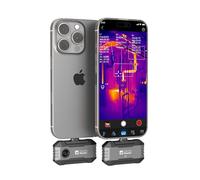 Cámara térmica Thermal Master P1 para iPhone 15/16 y Android, cámara infrarroja térmica con resolución IR X³ 320x240, -20℃-600℃, inspección del hogar, zoom 15x
