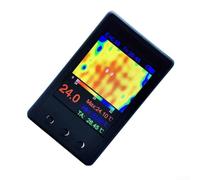 Cámara termográfica con pantalla LCD de 2,4 pulgadas e interfaz USB para componentes PCB, así como interruptor eléctrico, termómetro infrarrojo con función de captura de pantalla y ajuste de