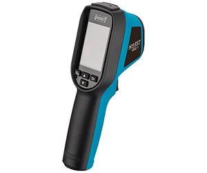Cámara termográfica HAZET 1992-1, medición automática de calor, frío y punto central, resolución: 320x240 I Termografía de -20 - 550 grados I Precisión de 2 grados o 2% I Tarjeta Micro SD 8GB