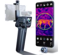 Cámara termográfica para caza X3 monocular con imagen térmica Android 384 x 288, dispositivo de visión nocturna de 1500 m, detección de 60 Hz, 15 aumentos, termomonocular para observación de animales,