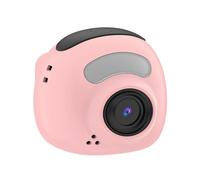 Cámara transportable rosa de 720P con superposiciones creativas integradas, acción simple de toque, excelente cámara transportable para adolescentes