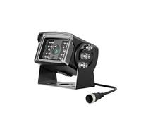 Cámara Trasera Cámara Marcha Atrás HD para Camiones DC9-35V Alta Resistencia con Visión Nocturna Montaje Respaldo para Camiones Caravanas Remolques Y Furgonetas Reversa(AHD -4PIN)