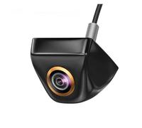 Cámara Trasera Cámara Visión Trasera para Coche Lente Ojo Dorado 170 Grados Full HD Visión Nocturna AHD Resistente Al Agua Carrocería Metálica para Estacionamiento(Black-AHD1080P)