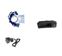 Cámara Trasera para A5 8T 8F F5 S5 B9 8W Q5 FY para Sportback para MIB Pantalla OEM 7-8 Pulgadas HD Vista Trasera Delantera Kit Cámara Marcha Atrás Reversa(Front Rear,B AT)