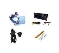 Cámara Trasera para A5 B9 8W Q5 FY S5 2016-2020 Cámara De Marcha Atrás OE Pantalla Plug & Play HD Cámara Respaldo Visión Trasera Reversa(3 Kits Front Rear A,MT)