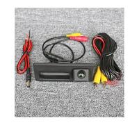 Cámara Trasera para A6 S6 RS6 C7 2015-2018 Pantalla Marcha Atrás para Coche Plug and Play HD Visión Nocturna Ayuda Aparcamiento Vista Delantera Y Trasera Cámara(Set 2)