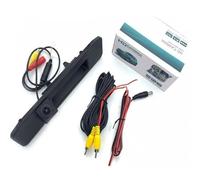 Cámara Trasera para Benz para GLK X204 X53 GLK200 GLK300 GLK320 GLK350 Respaldo Impermeable Marcha Atrás Maletero HD Cámara Estacionamiento Visión Trasera Reversa(CVBS Solid State)