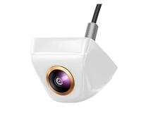 Cámara Trasera para Coche 170 Fisheye Lente Dorada AHD CVBS 1920x1080P/720P Full HD Vehículo Visión Nocturna Cámaras Frontales Marcha Atrás(White 1080P)